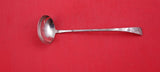 Lap Over Edge Acid Etched By Tiffany Sterling Sauce Ladle w/dandelions 6 3/4"