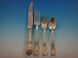 Wellington by Durgin Sterling Silver Flatware Set for 12 Service 146 pieces