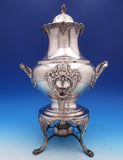 King Francis by Reed and Barton Silverplate Coffee Urn w/ Stand Lid Burner #8308