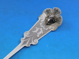 Ram by Schohay and Ludwig Coin Silver Oyster Ladle GW 3-D 11 1/4" Not Scalloped