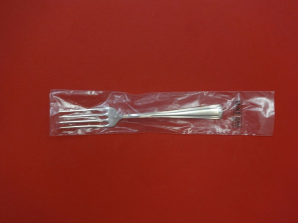 Embassy Scroll Gold by Lunt Sterling Silver Dinner Fork 7 5/8" New