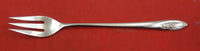 Sculptured Rose by Towle Sterling Silver Cocktail Fork 5 3/4"