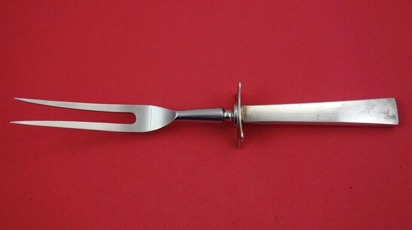 Continental by International Sterling Silver Steak Carving Fork 9 1/2" Serving