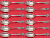 Georgian by Towle Sterling Silver Demitasse Spoon Set 12 pieces 3 3/4"