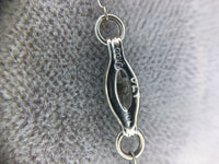 10k White Gold Green Onyx and Diamond Deco Pendant (#J5319)