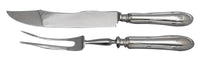 Monte Carlo by Fortunoff / Buccellati Sterling Silver Roast Carving Set HHWS 2pc