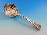 Lap Over Edge Acid Etched by Tiffany Sterling Silver Sugar Sifter w/ Currants 7"