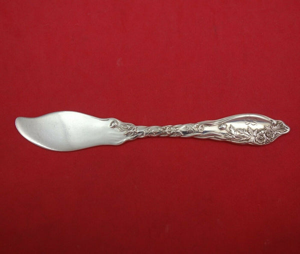 Mille Fleurs by International Sterling Silver Butter Spreader Flat Handle 5 1/2"