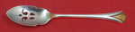 Regency Shell Gold by Lunt Sterling Silver Olive Spoon Pierced 5 3/4" Custom
