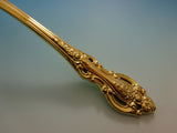 Grand Victorian by Wallace Sterling Silver Flatware Service 8 Set Gold Vermeil