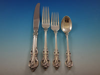 El Grandee by Towle Sterling Silver Flatware Set for 12 Service 79 pieces