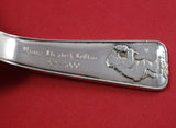 Tiffany and Co Sterling Silver Baby Set ABC with Teddy Bear 2-piece 4 1/4"