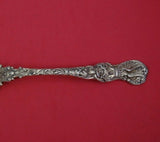Heraldic by Durgin Sterling Silver Asparagus Fork Light Vermeil BC 9 1/2"