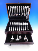 Old Mirror by Towle Sterling Silver Flatware Set for 12 Service 53 pieces