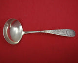 Brite-Cut by Unknown Sterling Silver Gravy Ladle 6 1/4" Serving Vintage
