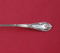 Rustic by Towle Sterling Silver Preserve Spoon Gold Washed 7 1/8" Antique