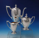 Pointed Antique by Reed Barton Dominick Haff Sterling Silver Coffee Set (#5061)