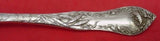Lotus by Blackinton Sterling Silver Berry Spoon 8" Antique Serving