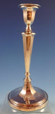 CJ Vander English Sterling Silver Candlestick 10" X 4 5/8" Weighted (#1269)