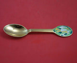 Christmas Spoon by A. Michelsen Danish Sterling Silver Teaspoon 1980 The Mask