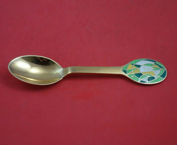 Christmas Spoon by A. Michelsen Danish Sterling Silver Teaspoon 1980 The Mask