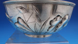 Pond by Dominick and Haff Sterling Silver Oyster Bowl w/ Spider Cattails (#8491)