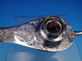 Egyptian Silver Cigar Lighter Hand Engraved with Curved Figural Handle (#8126)