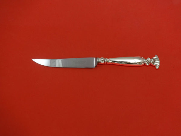 Romance of the Sea Wallace Sterling Silver Steak Knife Serrated WS Custom 8 3/8"