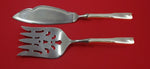 Colonial Theme by Lunt Sterling Silver Fish Serving Set 2 Piece Custom HHWS