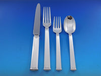 Triade by Christofle France Silverplated Flatware Set 12 Service 136 pcs Dinner