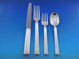 Triade by Christofle France Silverplated Flatware Set 12 Service 136 pcs Dinner