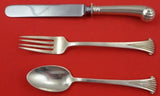 Onslow by Tuttle Sterling Silver Junior Set 3pc Knife Fork Spoon Heirloom