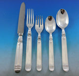 Impero Direttorio by Fina Italy Sterling Silver Flatware Set Service 45 pieces