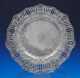 Black Starr and Frost Sterling Silver Dessert Plate #2925/47 6 1/2" Dia (#8943)