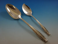 Stradivari by Wallace Sterling Silver Flatware Set For 12 Service 55 Pieces