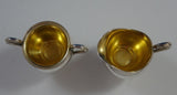 Courtship by International Sterling Silver Sugar and Creamer Set 2pc (#2466)