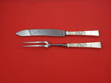 Danish Sterling by Various Makers Sterling Silver Steak Carving Set 2-pc 9 3/4"