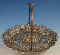 Theodore Starr Sterling Silver Basket with Cherubs and Grapes #2296 (#1326)