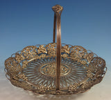 Theodore Starr Sterling Silver Basket with Cherubs and Grapes #2296 (#1326)