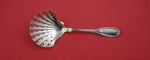 Saya by Buccellati Sterling Silver Pea Spoon shell bowl pierced 8 1/2"