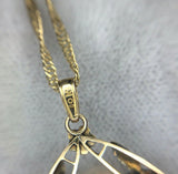 10k Yellow Gold Victorian 3.73 Carat Opal Lavaliere Pendant (#J5316)