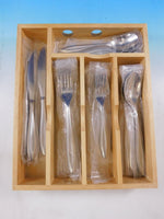 Fontur Satin by Ginkgo Stainless Steel Flatware Set for 4 Service 20 Pcs New