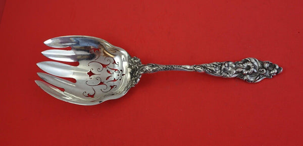 Les Six Fleurs by Reed and Barton Sterling Silver Vegetable Fork 5-tine 10"