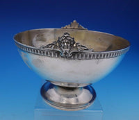 Gorham Coin Silver Fruit Bowl on Pedestal Base w/Grecian Face #280 (#3712)