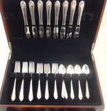 Wild Flower by Royal Crest Sterling Silver Flatware Set for 8 Service 32 Pieces