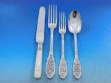 Moderne by Puiforcat French Sterling Silver Flatware Set Service 59 pieces total