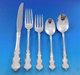 Martinique by Oneida Sterling Silver Flatware Set for 8 Service 43 pieces