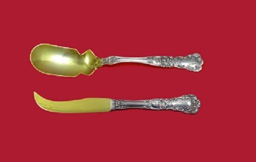 Buttercup by Gorham Sterling Silver Caviar Serving Set 2pc Custom GW