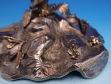 Gorham Sterling Silver Raised Fruit Bowl 1870 Calla Lily Figural #685 C 12" 9174
