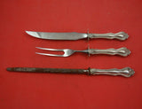 George and Martha by Westmorland Sterling Silver Steak Carving Set 3pc HH WS